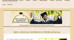 Desktop Screenshot of educationalpathwaysinternational.org